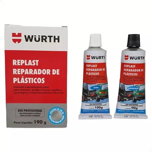 REPARADOR DE PLASTICOS REPLAST WURTH 190G
