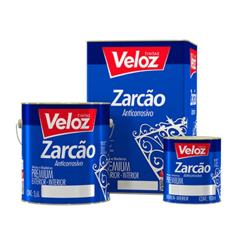ZARCAO VELOZ CINZA MEDIO 3,000ML