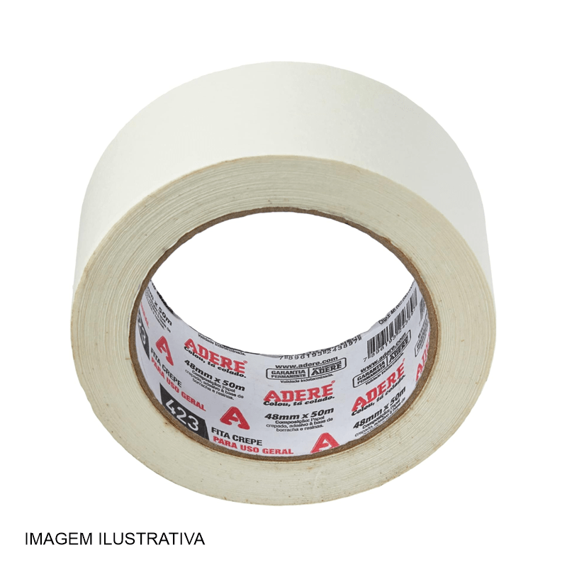FITA CREPE BRANCA 48MMX50M