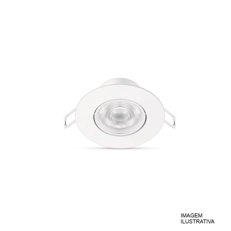 SPOT EMBUTIR PL QUADRADO P/1 LAMP. 189QD