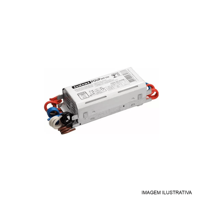 REATOR ELETR  1X20W INTRAL A/FATOR