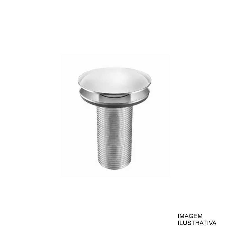 VALVULA METAL P/LAVAT CROMADA 1" LIEGE