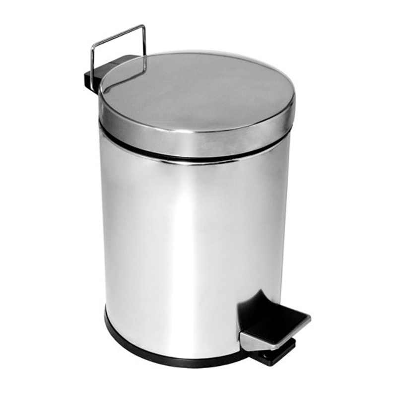 ZZ LIXEIRA ACO INOX C/PEDAL  05LTS JAPI