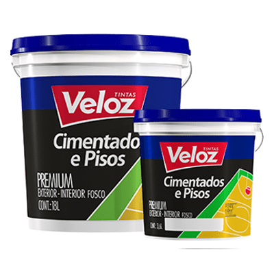 TINTA PISO  VELOZ BRANCO FOSCO 18LTS