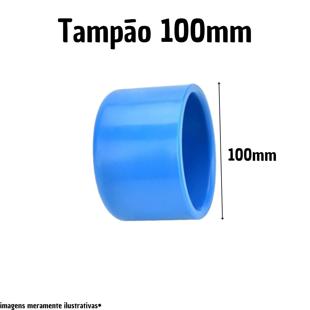 CAP GEO 100MM FEMEA P/ POÇO ARTESIANO