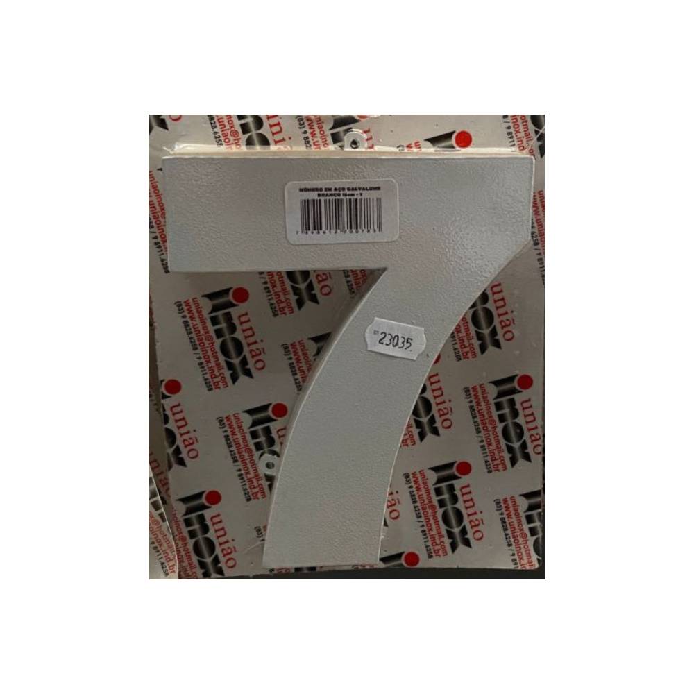 NUMERO RESID ACO INOX 15CM ( 3 )