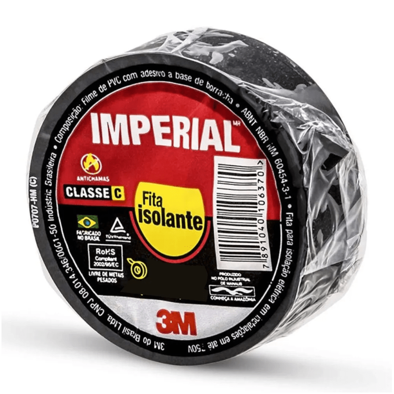 FITA ISOLANTE 18MM X 10M IMPERIAL/3M