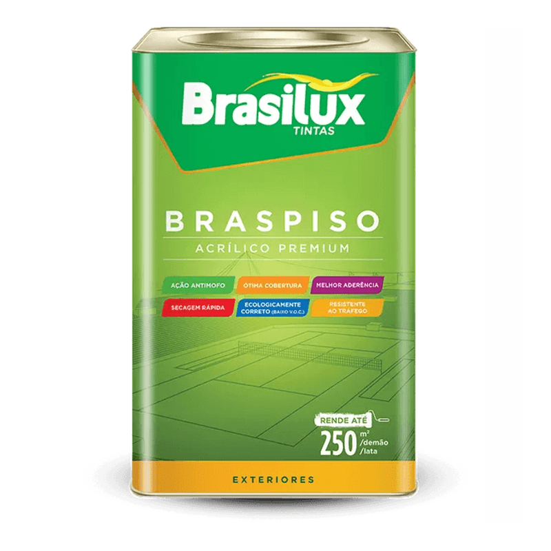 TINTA PISO  BRASIPISO BRANCO  18L